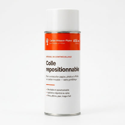 Colle repositionnable en spray — aérosol 400 ml