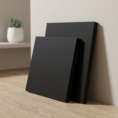 Découpe sur mesure — Carton mousse blanc & noir